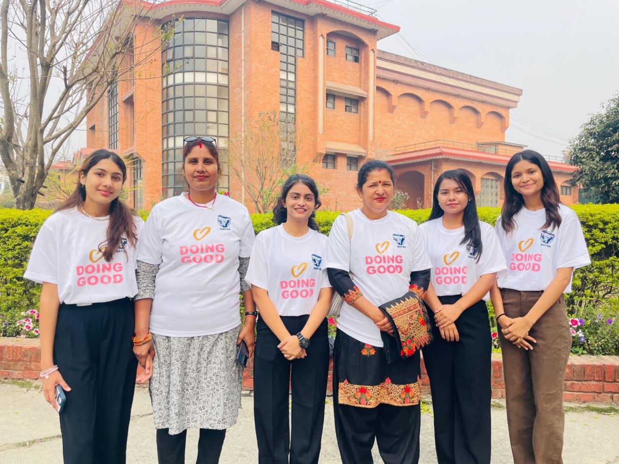 Good Deeds Day in Nepal.