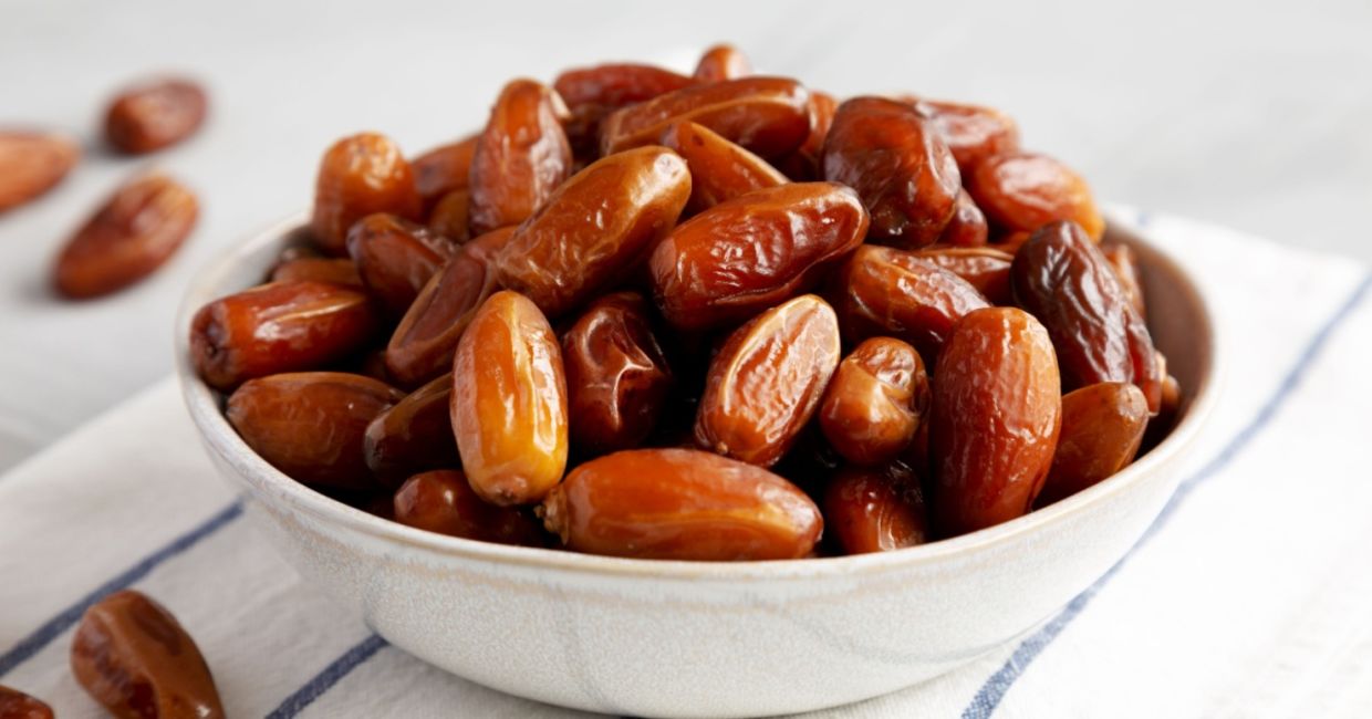 Dried dates can satisfy your sugar craving.