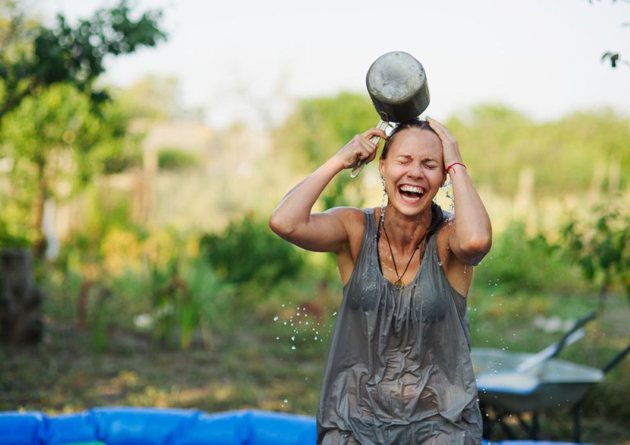 The ice bucket challenge is raising awareness for mental health.