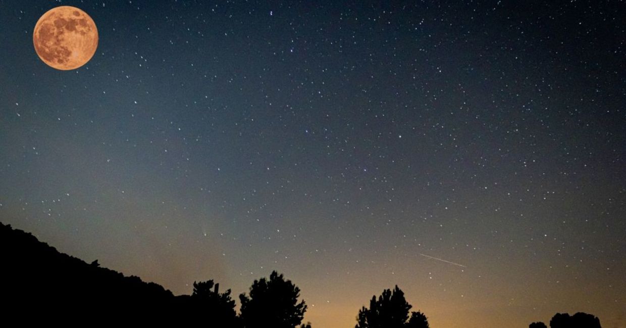 The Strawberry Moon.