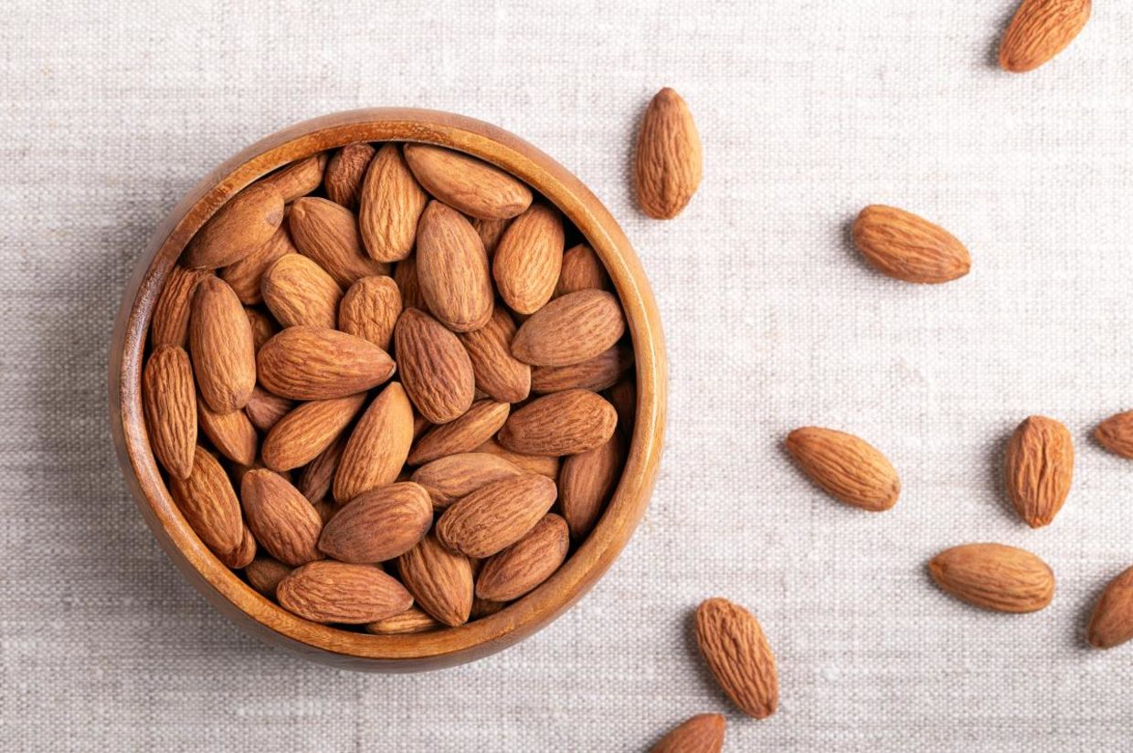 Almonds help promote mental health.