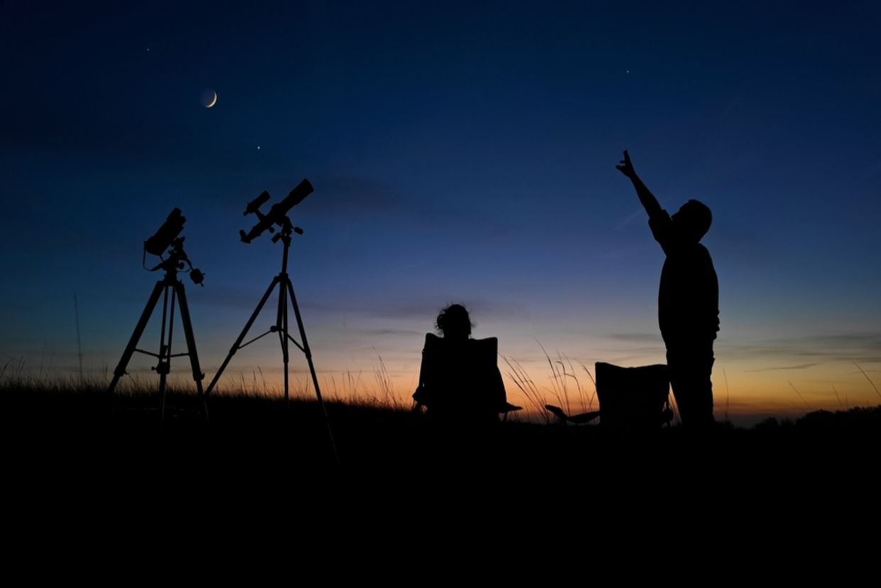 Spend a night under the stars during the summer months.