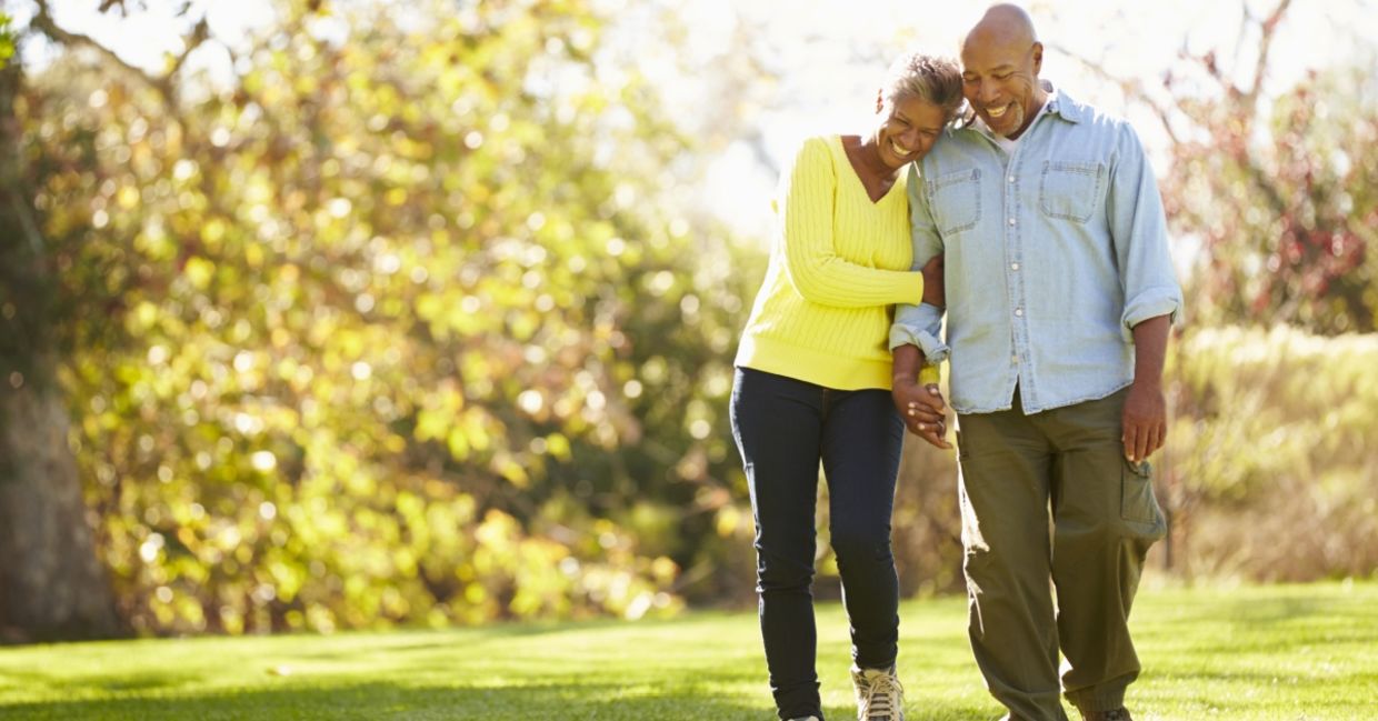 Senior couple that are mentally and physically fit.