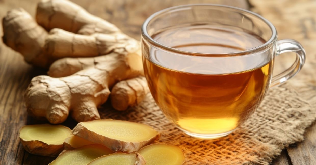 Ginger tea could help your immune function.
