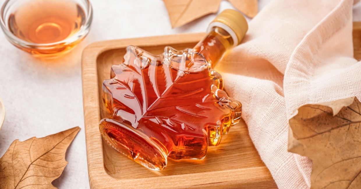 Maple syrup is naturally good.