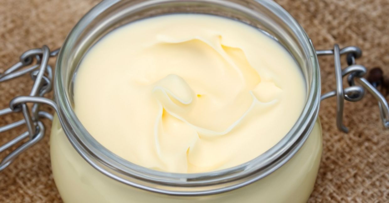 Creamy Homemade beef tallow.