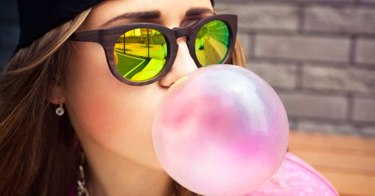 Chewing gum can help relax you.